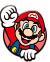 Mario icon, from Super Mario 3D World.