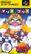 The front cover of Mario & Wario