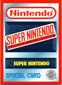 One of the Nintendo Collector Cards