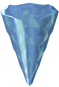 A Huge Icicle from New Super Mario Bros. Wii