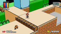 The Flip technique in Paper Mario: Color Splash.