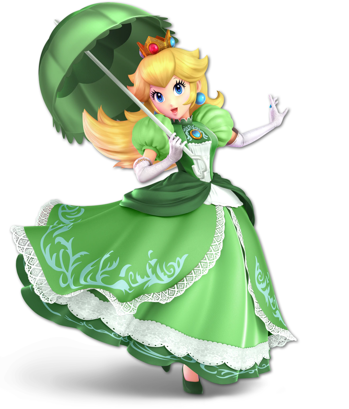 Filepeach Green Ssbupng Super Mario Wiki The Mario Encyclopedia 5672