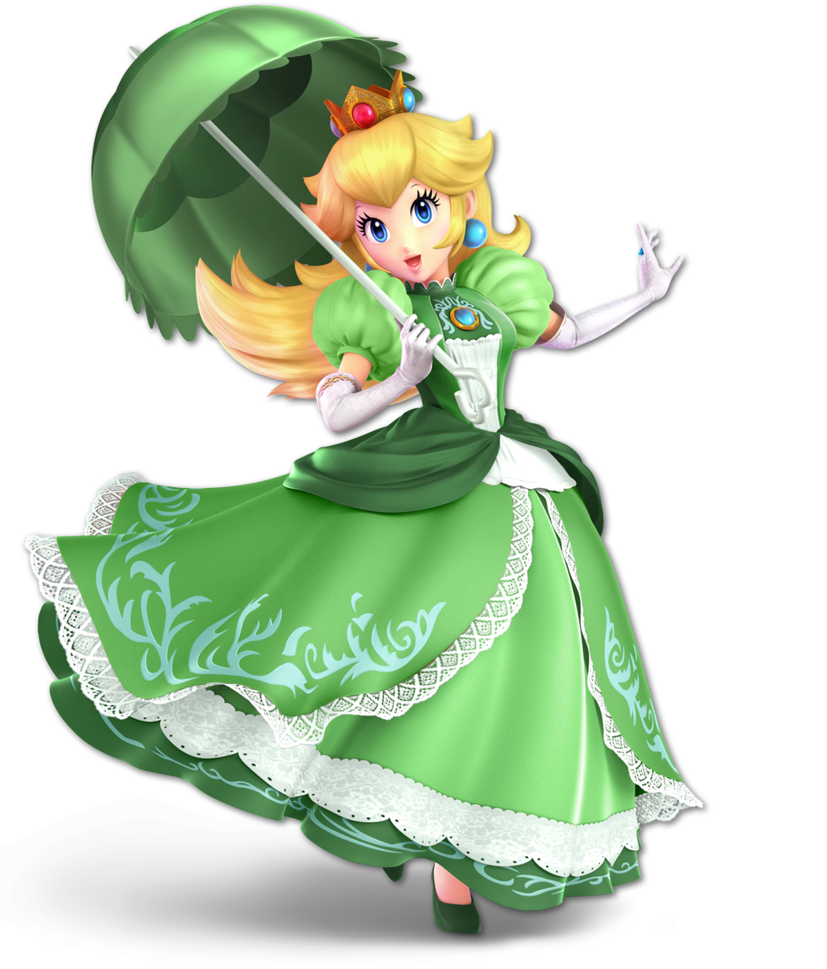 Filepeach Green Ssbupng Super Mario Wiki The Mario Encyclopedia 7981