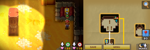 Last block in Teehee Valley of Mario & Luigi: Superstar Saga + Bowser's Minions.