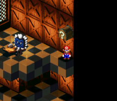 Third Treasure in Booster Tower of Super Mario RPG: Legend of the Seven Stars.