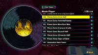 The disc for the song "Planet Core: First Half" in Donkey Kong Bananza
