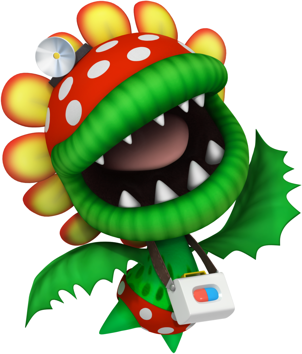 File:DMW Petey Piranha Solo Art.png - Super Mario Wiki, the Mario ...