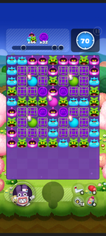 Stage 14A from Dr. Mario World