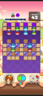 Stage 448 from Dr. Mario World