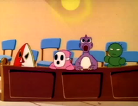 Another low quality screenshot of Pokey in court