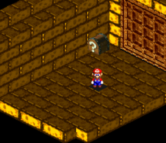 Eleventh Treasure in Land's End of Super Mario RPG: Legend of the Seven Stars.