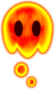 A Lava Bubble in Super Mario Run.