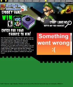 Luigi's Mansion Spooky Hunt