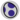 Blue Yoshi emblem from Mario Kart 8
