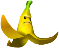 A Giant Banana in Mario Kart: Double Dash!!.