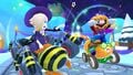 Mario (Halloween) tricking in the Pumpkin Kart on 3DS Rosalina's Ice World T