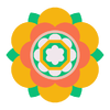 A sticker from Mario Kart World
