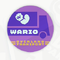 A sticker in Mario Kart World