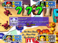 Triple sevens in Mario Party 3