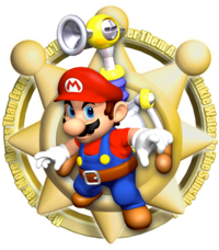 Mario at Shine SMS.png