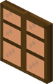 Orange Stained Glass Pane
