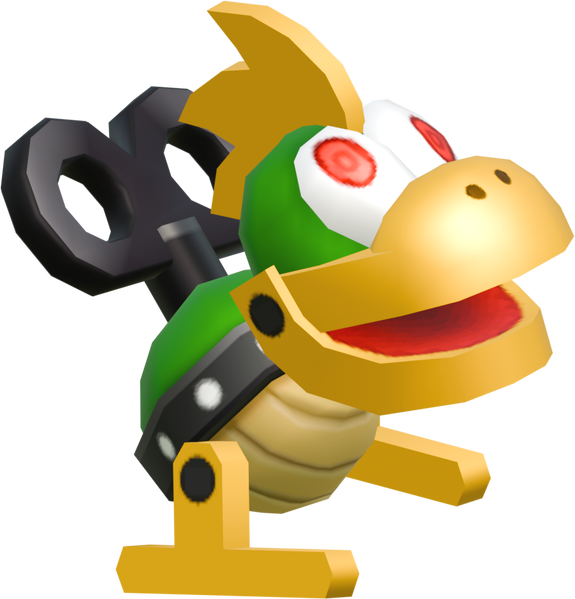 File:NSMBU Asset Model Mechakoopa.png