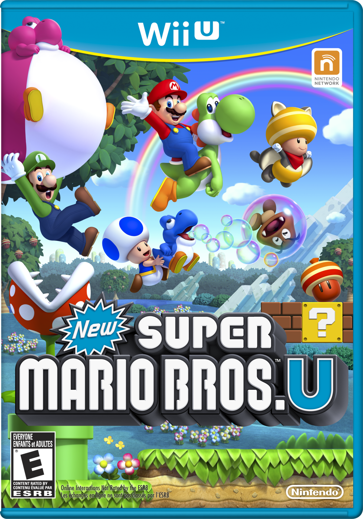 Black Nintendo Wii + Super Mario Bros disk