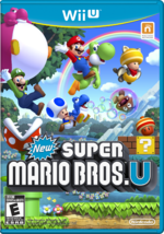 New Super Mario Bros. U North American box cover