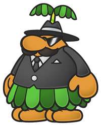 Sprite of Don Pianta from Paper Mario: The Thousand-Year Door (Nintendo Switch)