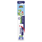 Prodent toothbrush with a color scheme inspired by Yoshi