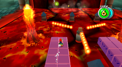 A planet in Bowser's Galaxy Generator