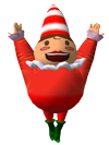 Clown-a-Round, as it appears in Wario World