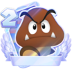 Goomba Clinic Event 2 Medal (Brilliant) from Dr. Mario World