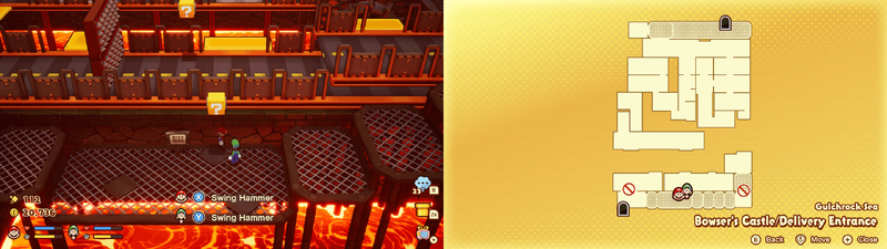 Block 23 in Wayaway Island from Mario & Luigi: Brothership