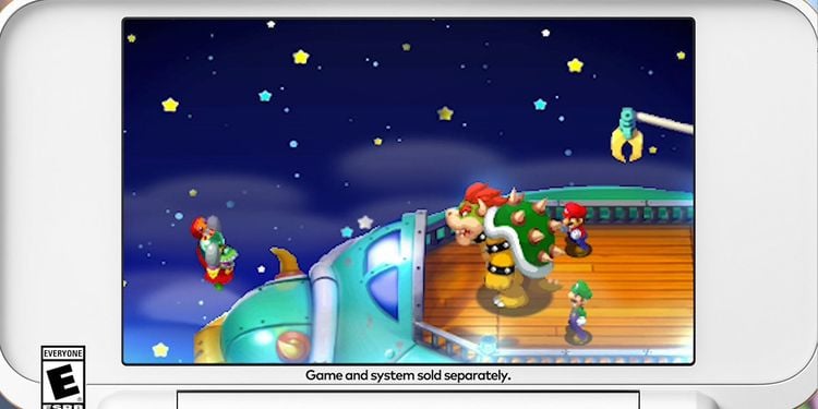 A frame of the video shown with the first question in Mario & Luigi: Superstar Saga + Bowser’s Minions Trivia