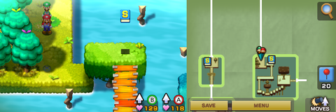 Location of the fifty-fifth beanhole in Beanbean Fields.