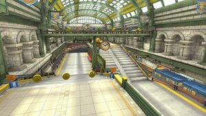 Super Bell Subway from Mario Kart 8 - Animal Crossing × Mario Kart 8 downloadable content.