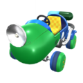 Blue-Green Capsule Kart