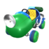 Blue-Green Capsule Kart from Mario Kart Tour