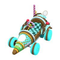 The Chocolate Mint Soft Swerve from Mario Kart Tour