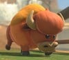 A buffalo in Mario Kart World