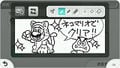 Making a Miiverse post with Stamps.