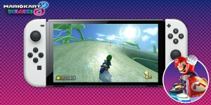 Picture shown with the "You got Mario Kart 8 Deluxe" result in Online Quiz for MAR10 Day 2023!