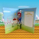 Thumbnail of a printable Mario-themed Father's Day pop-up card