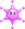 Artwork of the purple Big Paint Star from Paper Mario: Color Splash