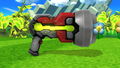 The redesigned Ray Gun from Super Smash Bros. for Wii U