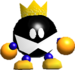 Model of King Bob-omb from Super Mario 64.