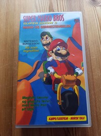 Cover of Super Mario Bros. Super Show 3: Mario og bønnestengelen