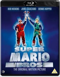 Cover of the 2012 Second Sight Blu-Ray release for Super Mario Bros..