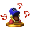 Walky's trophy render from Super Smash Bros. for Wii U
